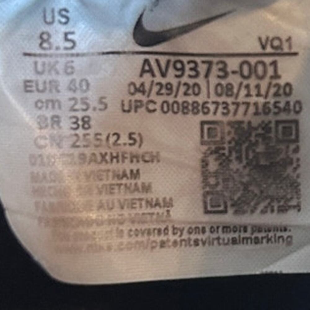 Nike - Blazer Low SD - Sneakers - Black - Women's - 8.5 - AV9373-001 - Picture 9 of 9